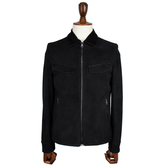 MOLEC(モレック)ブラックスエードトラッカージャケット【ブラック】国内正規品