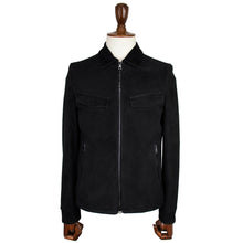 画像をギャラリービューアに読み込む, MOLEC(モレック)ブラックスエードトラッカージャケット【ブラック】国内正規品