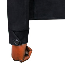 画像をギャラリービューアに読み込む, MOLEC(モレック)ブラックスエードトラッカージャケット【ブラック】国内正規品