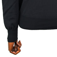 画像をギャラリービューアに読み込む, Blu Bre(ブルブレ)22S/S レタードリブニット ロングスリーブ【ブラック】