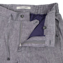 画像をギャラリービューアに読み込む, giabsarchivio(ジャブスアルキヴィオ)TINTORETTO ティントレット A4360 SPECE-FIT プリーツ入り イージー パンツ【ネイビー】国内正規品