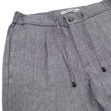 画像をギャラリービューアに読み込む, giabsarchivio(ジャブスアルキヴィオ)TINTORETTO ティントレット A4360 SPECE-FIT プリーツ入り イージー パンツ【ネイビー】国内正規品