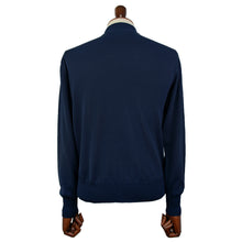 画像をギャラリービューアに読み込む, Blu Bre(ブルブレ)レタード コットン リブニット ロングスリーブ カットソー【ネイビー】国内正規品