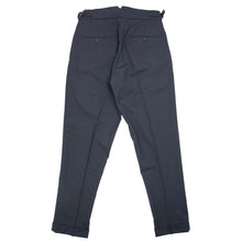 画像をギャラリービューアに読み込む, BERWICH(ベルウィッチ)SCOTCH / スコッチ 2プリーツ サイドアジャスター付き ウール パンツ FA1755X【ネイビー】国内正規品