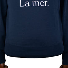 画像をギャラリービューアに読み込む, Blu Bre(ブルブレ)レタード コットン リブニット ロングスリーブ カットソー【ネイビー】国内正規品