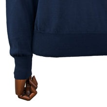 画像をギャラリービューアに読み込む, Blu Bre(ブルブレ)レタード コットン リブニット ロングスリーブ カットソー【ネイビー】国内正規品