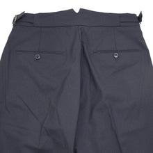 画像をギャラリービューアに読み込む, BERWICH(ベルウィッチ)SCOTCH / スコッチ 2プリーツ サイドアジャスター付き ウール パンツ FA1755X【ネイビー】国内正規品