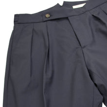 画像をギャラリービューアに読み込む, BERWICH(ベルウィッチ)SCOTCH / スコッチ 2プリーツ サイドアジャスター付き ウール パンツ FA1755X【ネイビー】国内正規品