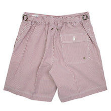 画像をギャラリービューアに読み込む, COLONY CLOTHING(コロニークロージング)Vandori×Giotto 別注 ストライプ柄 シアサッカー ショーツ【レッド】国内正規品