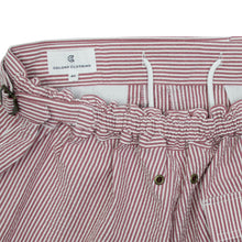 画像をギャラリービューアに読み込む, COLONY CLOTHING(コロニークロージング)Vandori×Giotto 別注 ストライプ柄 シアサッカー ショーツ【レッド】国内正規品