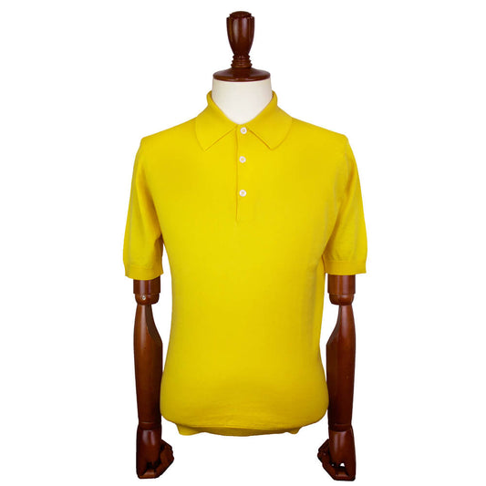 JOHN SMEDLEY(ジョンスメドレー)ISIS ニット ポロシャツ30G【サマーゴールド】