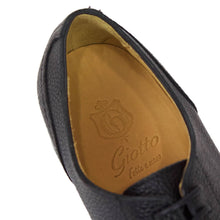 画像をギャラリービューアに読み込む, Giotto(ジオット)Uチップ シボ革 カーフレザー シューズ【ブラックBLACK】正規販売店