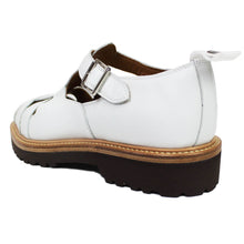 画像をギャラリービューアに読み込む, WH(ダブルエイチ) WHG-0900 レザー グルカサンダル【ホワイトWhite】国内正規品