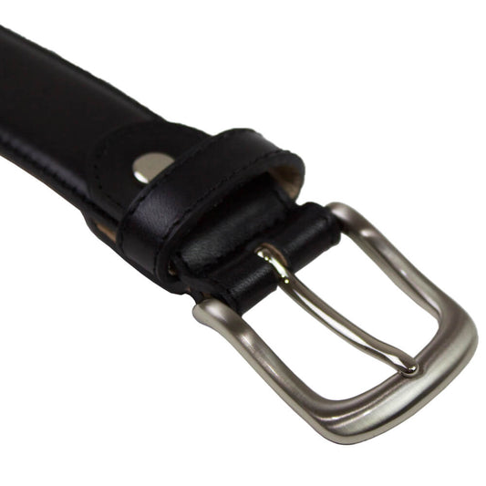 BRUNO(ブルーノ) レザーベルト メンズ 本革 ビジネス【ブラックBLACK】正規販売店