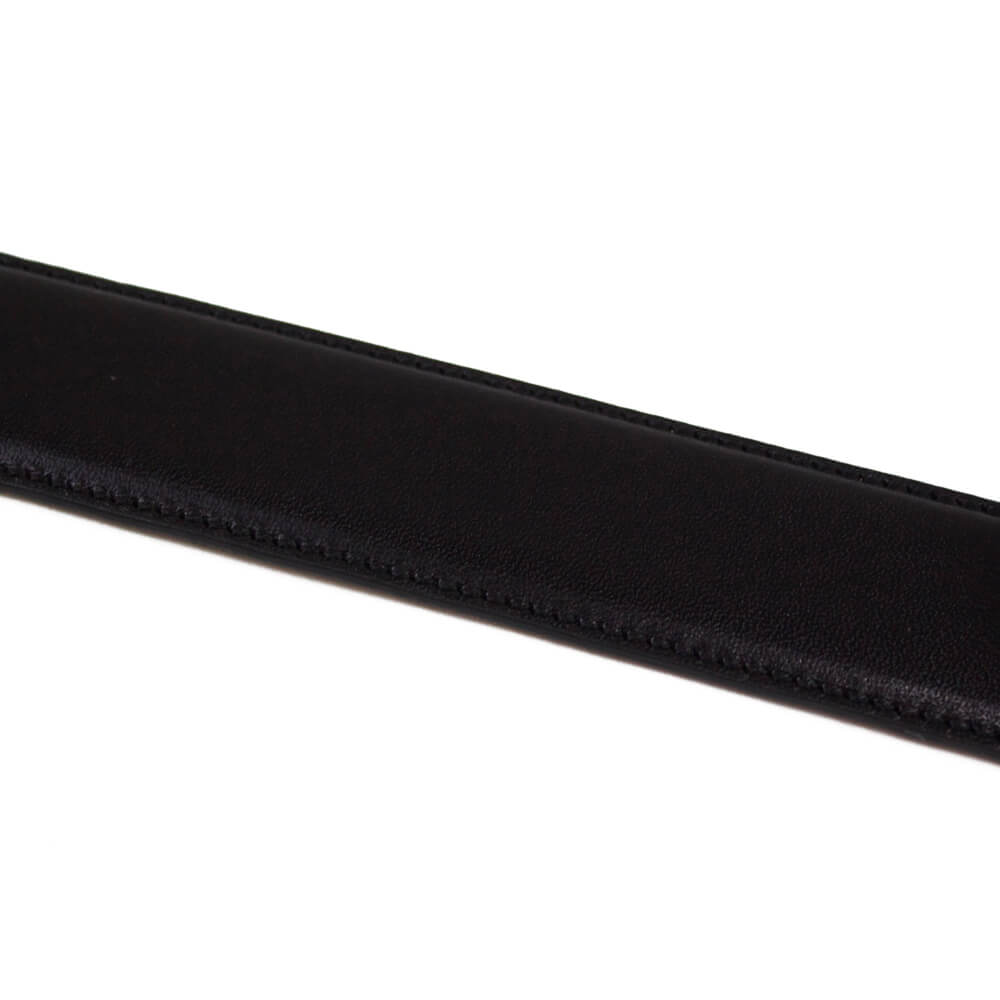 BRUNO(ブルーノ) レザーベルト メンズ 本革 ビジネス【ブラックBLACK】正規販売店