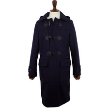 画像をギャラリービューアに読み込む, GLOVERALL(グローバーオール)「ELIZA」ウール ダッフル コート【ネイビーNAVY】国内正規品