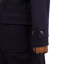 画像をギャラリービューアに読み込む, GLOVERALL(グローバーオール)「ELIZA」ウール ダッフル コート【ネイビーNAVY】国内正規品