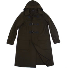 画像をギャラリービューアに読み込む, GLOVERALL(グローバーオール)「ELIZA」ウール ダッフル コート【カーキ】国内正規品