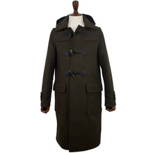 画像をギャラリービューアに読み込む, GLOVERALL(グローバーオール)「ELIZA」ウール ダッフル コート【カーキ】国内正規品