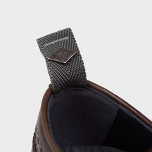 画像をギャラリービューアに読み込む, WH(ダブルエイチ) Giotto別注 ロングウィング スエードレザー シボ革 コンビ シューズ【ブラウンbrown】国内正規品