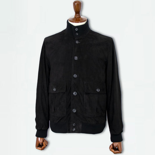 Valstar(ヴァルスター)VALSTARINO ヴァルスタリーノ スエード バルスターブルゾン【ブラックBLACK】国内正規品