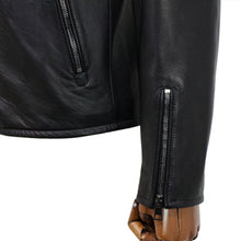 画像をギャラリービューアに読み込む, MOLEC(モレック)プロンジェラムレザー セミダブル ライダースジャケット【ブラックBLACK】国内正規品