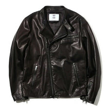 画像をギャラリービューアに読み込む, MOLEC(モレック)プロンジェラムレザー セミダブル ライダースジャケット【ブラックBLACK】国内正規品