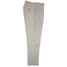 画像をギャラリービューアに読み込む, BERWICH(ベルウィッチ)SAKE 1P サケ 1プリーツ ヘリンボーン柄 コットン パンツ【ホワイトWHITE】国内正規品