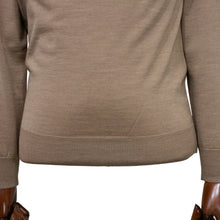 画像をギャラリービューアに読み込む, ALESSANDRO LUPPI(アレッサンドロ ルッピ)1220 Crew neck ウール ハイゲージ 長袖クルーネック ニット【ベージュbeige】国内正規品