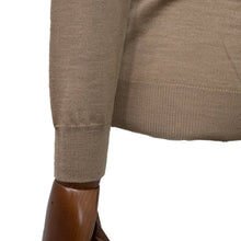 画像をギャラリービューアに読み込む, ALESSANDRO LUPPI(アレッサンドロ ルッピ)1220 Crew neck ウール ハイゲージ 長袖クルーネック ニット【ベージュbeige】国内正規品