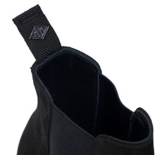 画像をギャラリービューアに読み込む, WH(ダブルエイチ) 6900S スエード レザー ハギンググッドイヤー サイドゴアブーツ vibramビブラム ハーフラバーソール【ブラックBLACK】国内正規品