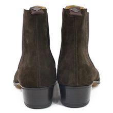 画像をギャラリービューアに読み込む, WH(ダブルエイチ) 6900S スエード レザー ハギンググッドイヤー サイドゴアブーツ vibramビブラム ハーフラバーソール【ブラウンT.MORO】国内正規品