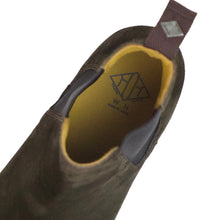 画像をギャラリービューアに読み込む, WH(ダブルエイチ) 6900S スエード レザー ハギンググッドイヤー サイドゴアブーツ vibramビブラム ハーフラバーソール【ブラウンT.MORO】国内正規品