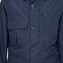 画像をギャラリービューアに読み込む, WOOLRICH(ウールリッチ)GTX MOUNTAIN JACKET ゴアテックス ダウン入り マウンテンジャケット【メルトンブルーMELTON BLUE】国内正規品