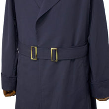 画像をギャラリービューアに読み込む, Valstar(ヴァルスター)コットンギャバジン ベルテッド タイロッケン コート【ネイビーNAVY】国内正規品