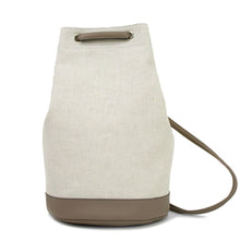 画像をギャラリービューアに読み込む, Cisei(シセイ)BG/LD キャンバス×シュリンクレザー ワンショルダー バッグ【NATUREL×TAUPE】国内正規品