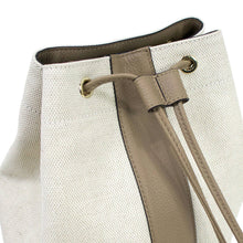 画像をギャラリービューアに読み込む, Cisei(シセイ)BG/LD キャンバス×シュリンクレザー ワンショルダー バッグ【NATUREL×TAUPE】国内正規品