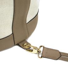 画像をギャラリービューアに読み込む, Cisei(シセイ)BG/LD キャンバス×シュリンクレザー ワンショルダー バッグ【NATUREL×TAUPE】国内正規品