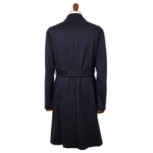 画像をギャラリービューアに読み込む, Finjack(フィンジャック) ウール カシミヤ ベルテッド チェスターコート【ネイビーNAVY】国内正規品
