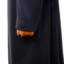 画像をギャラリービューアに読み込む, Finjack(フィンジャック) ウール カシミヤ ベルテッド チェスターコート【ネイビーNAVY】国内正規品