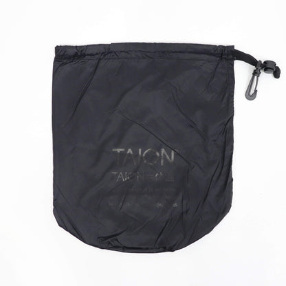 TAION（タイオン）VネックWジップ ダウンジャケット ソフトシェル【グレーベージュ】国内正規品