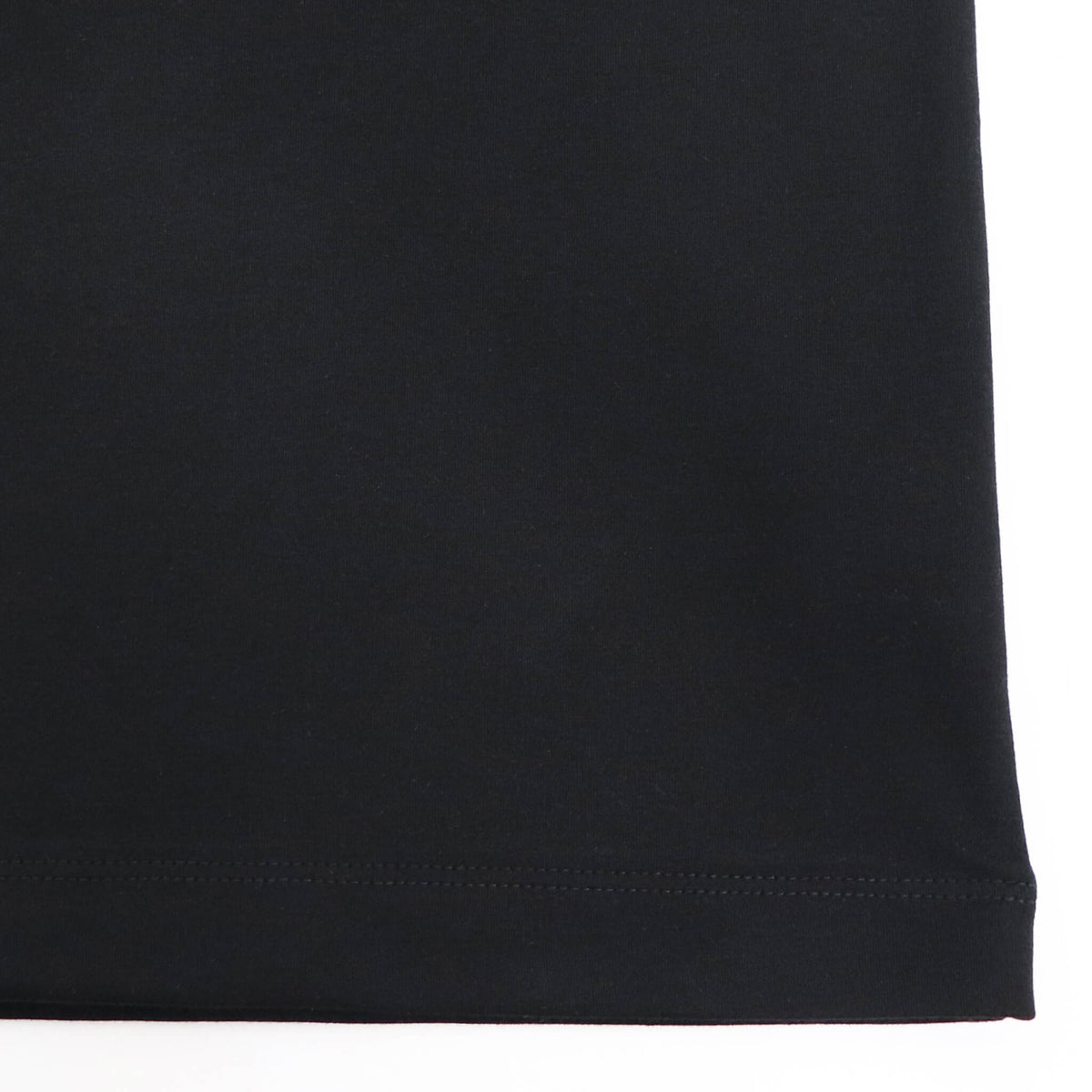 RIVORA（リヴォラ）スビンコットン クルーネック ロングスリーブTシャツ【ブラック】国内正規品