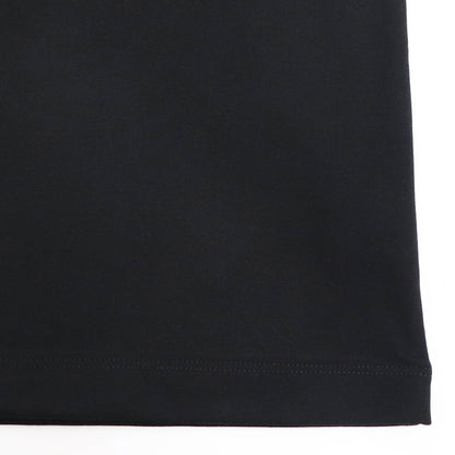 RIVORA（リヴォラ）スビンコットン クルーネック ロングスリーブTシャツ【ブラック】国内正規品