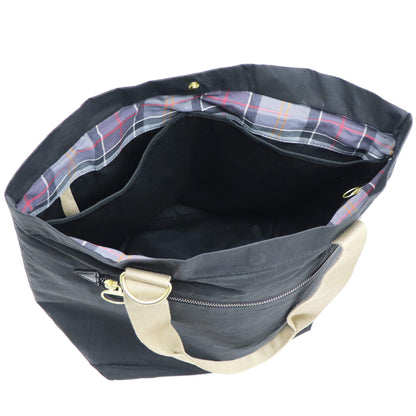 Barbour（バブアー）TRANSPORT / トランスポート キャリーオール トートバッグ【ブラック】国内正規品