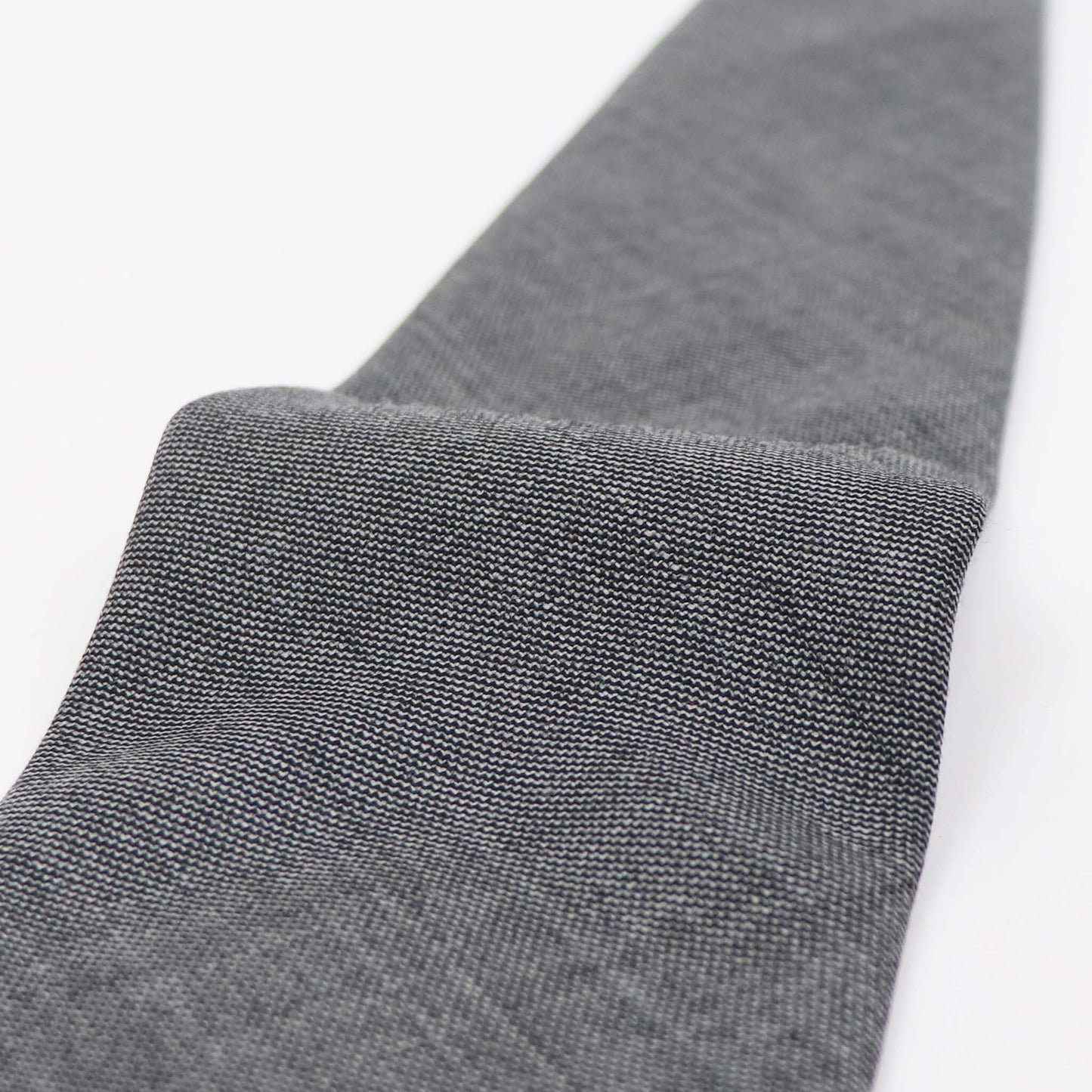 BRUNO（ブルーノ）スフォデラートトレピエゲ ウールタイ DORMEUIL / ドーメル 生地使用 トレピエゲ 三つ折り ウール ネクタイ【ライトグレー】正規販売店