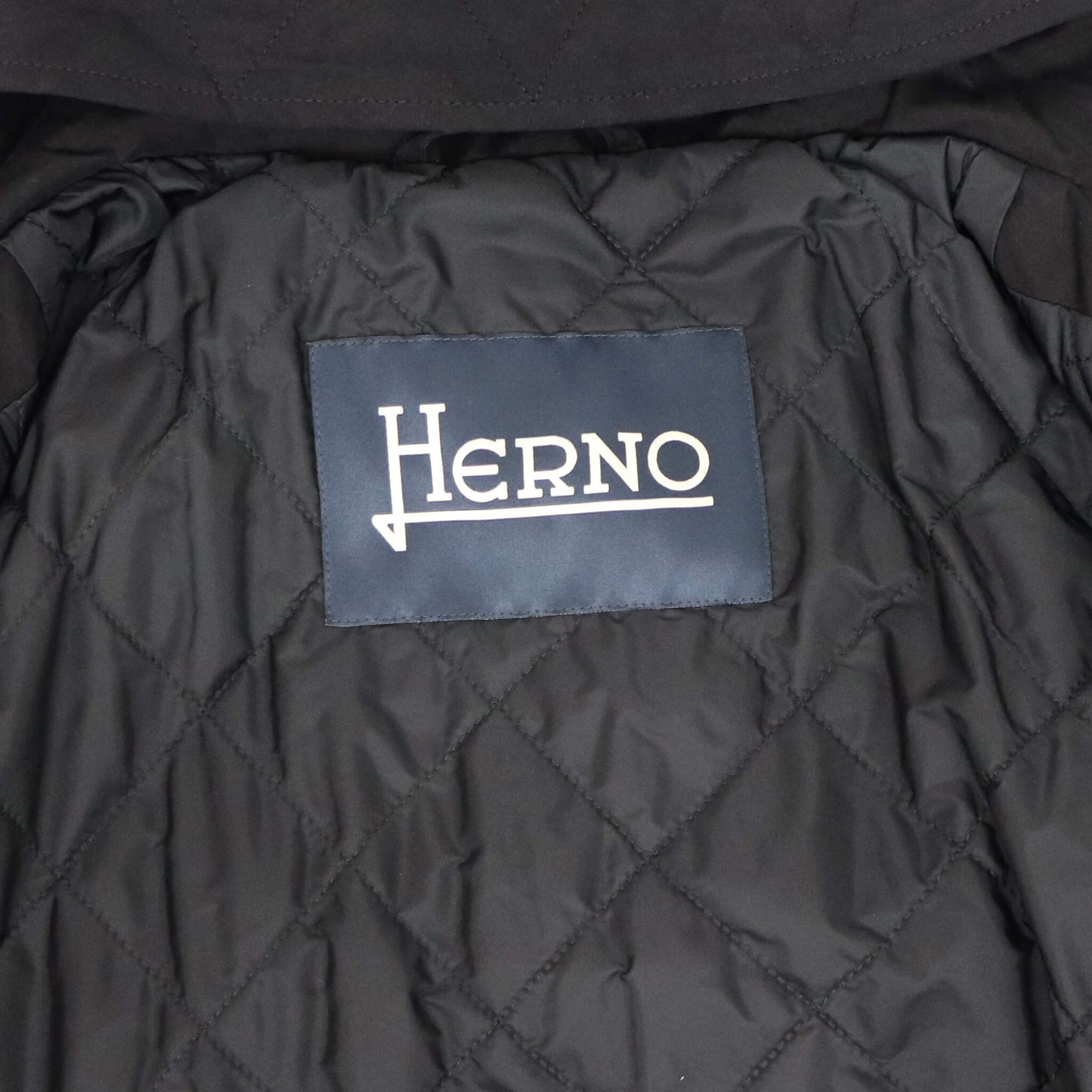HERNO（ヘルノ）ミリタリーコート モッズコート【ブラック】国内正規品