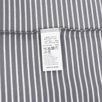 ORCIVAL（オーシバル）コットン ストレッチ クルーネック 半袖Tシャツ【グレー×ホワイト】国内正規品