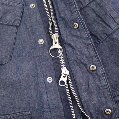 Barbour（バブアー）"Heritage + / ヘリテージ プラス" ジャングル ファティーグ ジャケットデニム ミリタリー【ネイビー】国内正規品