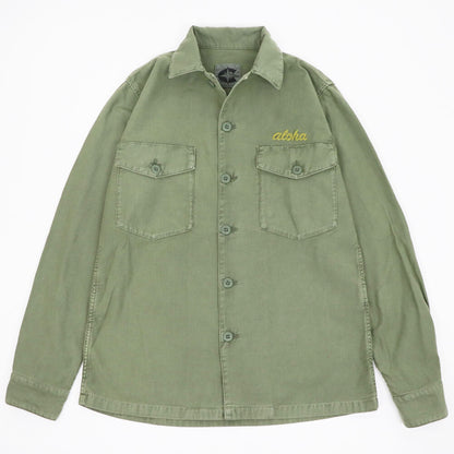 CHESAPEAKE’S（チェサピークス）ユーティリティーシャツ【ミリタリーグリーン】国内正規品