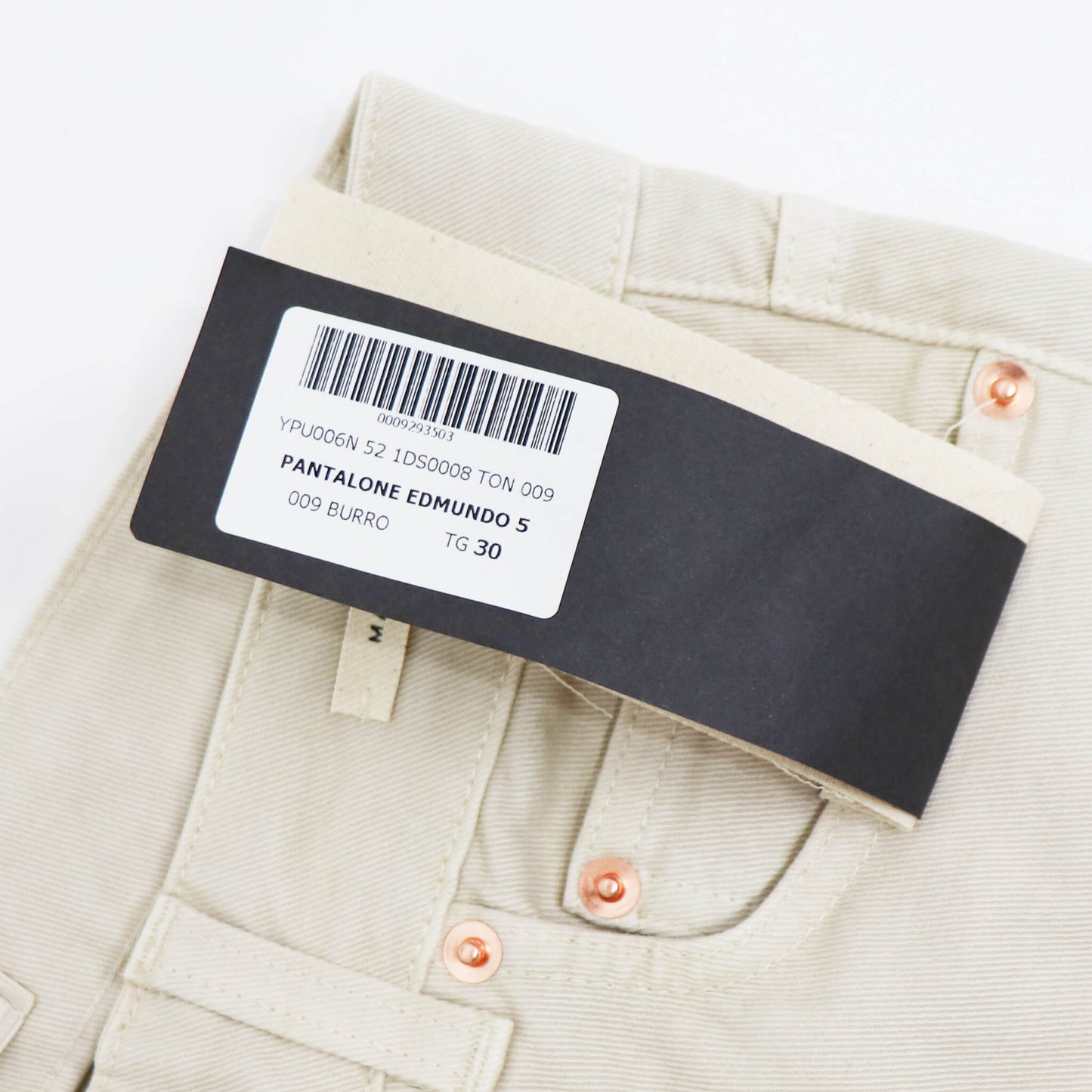 YCHAI（イカイ）EDMUNDO / エドモンド 製品染め ストレッチ コットンパンツ【サンドベージュ】国内正規品